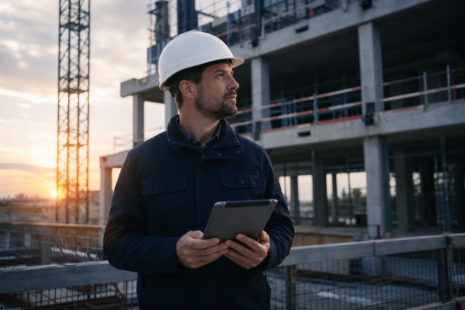 Mockup CRM BTP sur mesure pour une PME du bâtiment