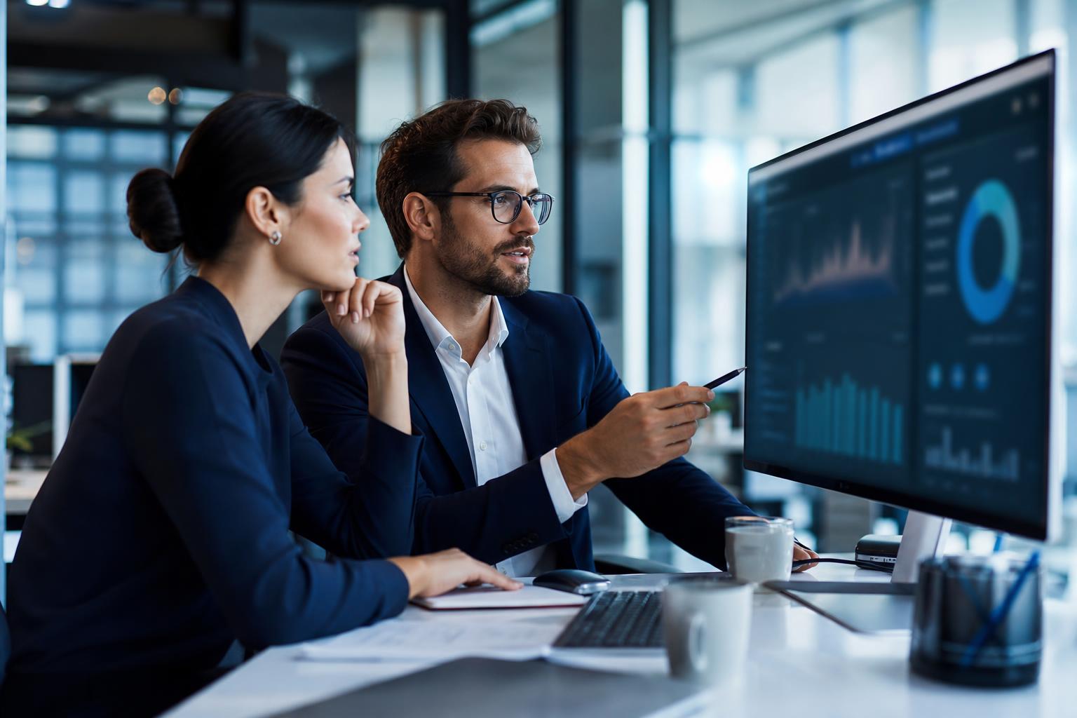 Mockup IA commerciale pour une PME B2B en croissance
