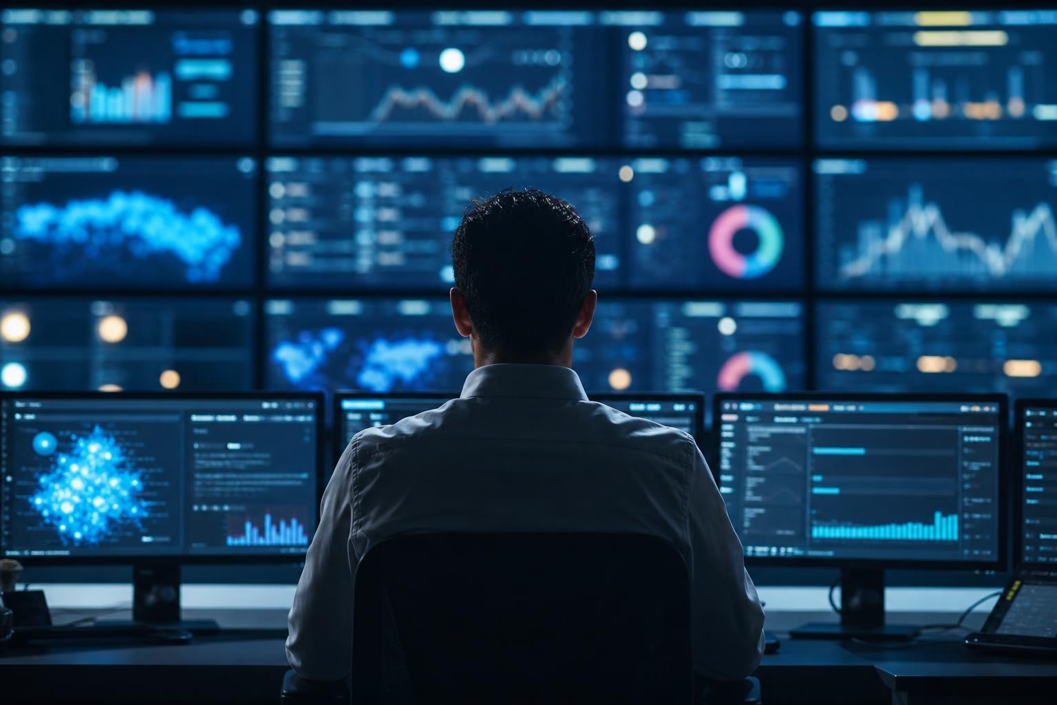 Mockup Monitoring infrastructure cloud pour une PME IT